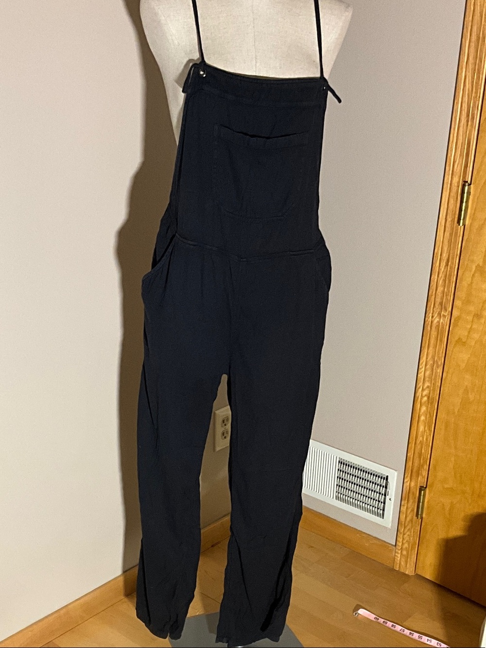 Billabong Black Women's Lightweight Overalls Jumpsuit Romper